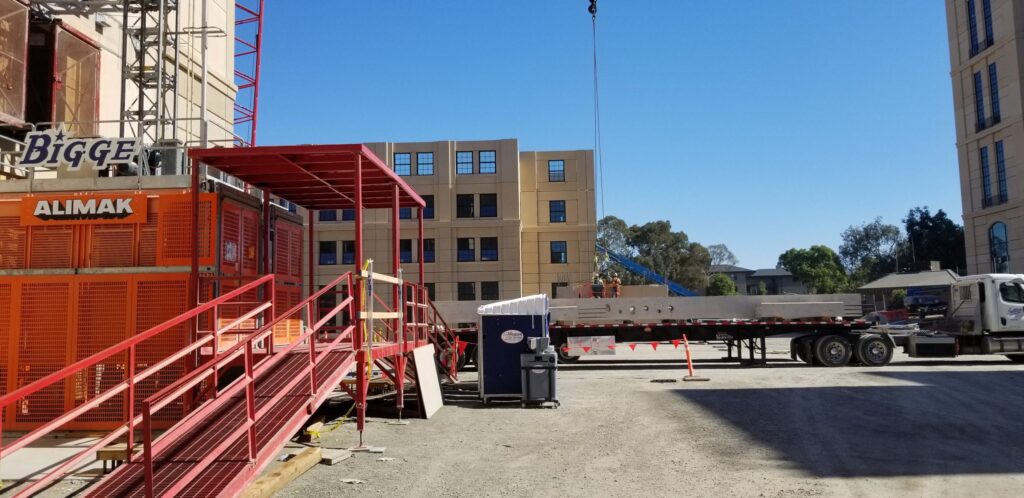 The Escondido Village build in progress