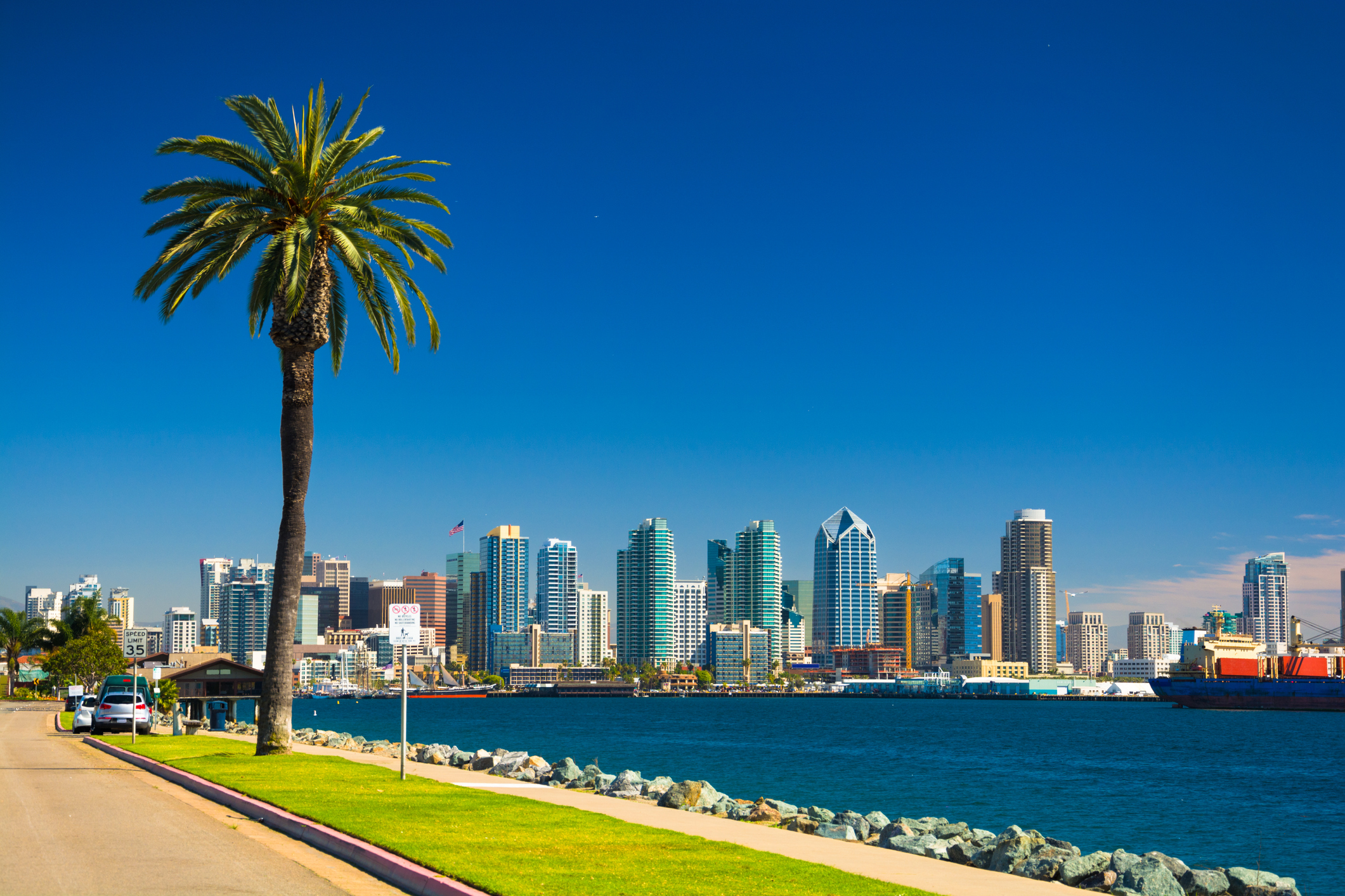 Outdoor Photo of San Diego Skyline