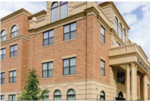 A building with Dryvit Outsulation CI Installed