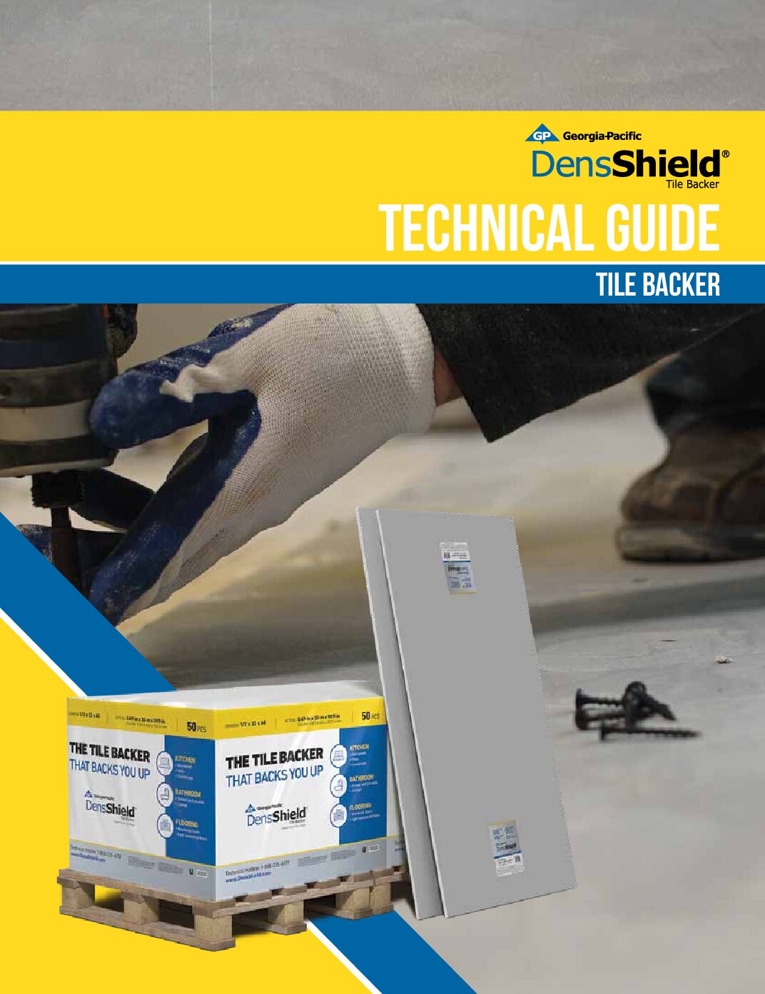 DensShield Tile Backer Technical Guide - Document Screen Grab