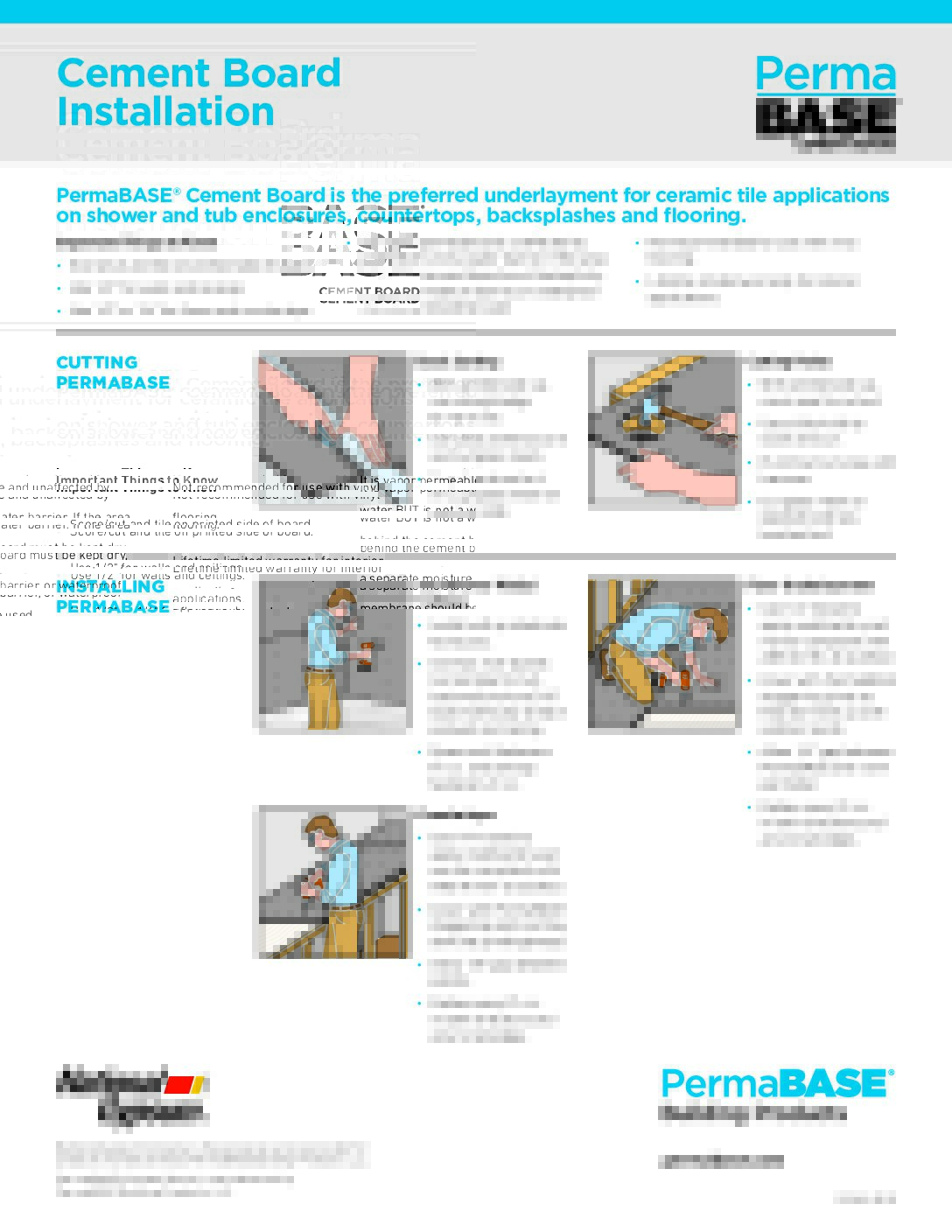 PermaBASE Installation Guide - Document Screen Grab