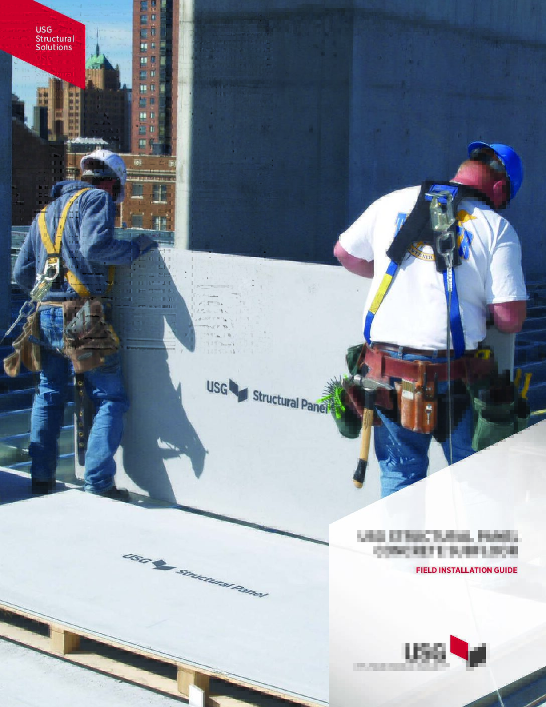 USG Structural Panel Concrete Subfloor Installation Guidelines - Document Screen Grab